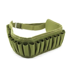 Bandolera de munición ajustable para rifle con porta-carcasas