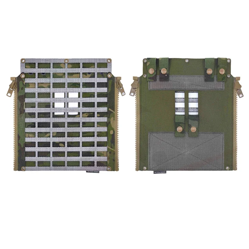 Chaleco táctico Airsoft LV119 con Molle trasero para portaplacas