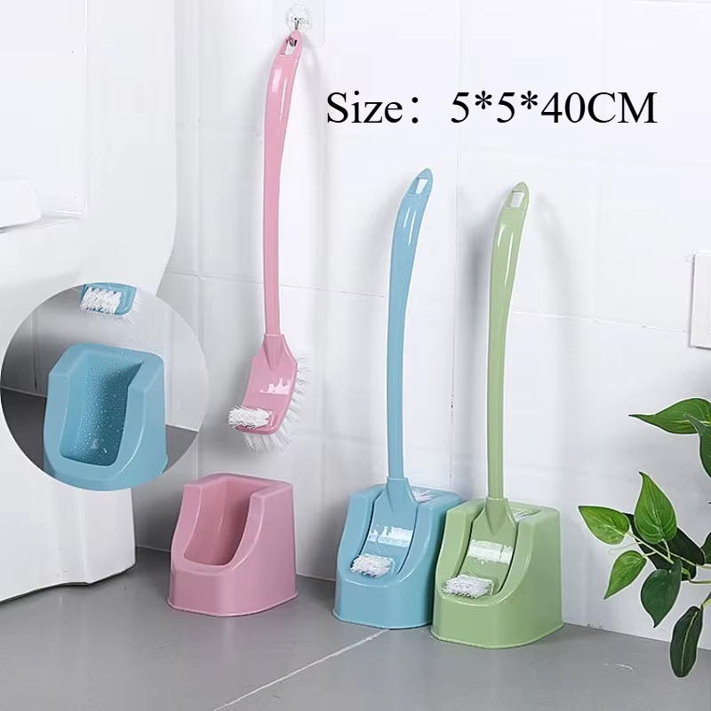 Escobilla de mango largo para baño y hogar