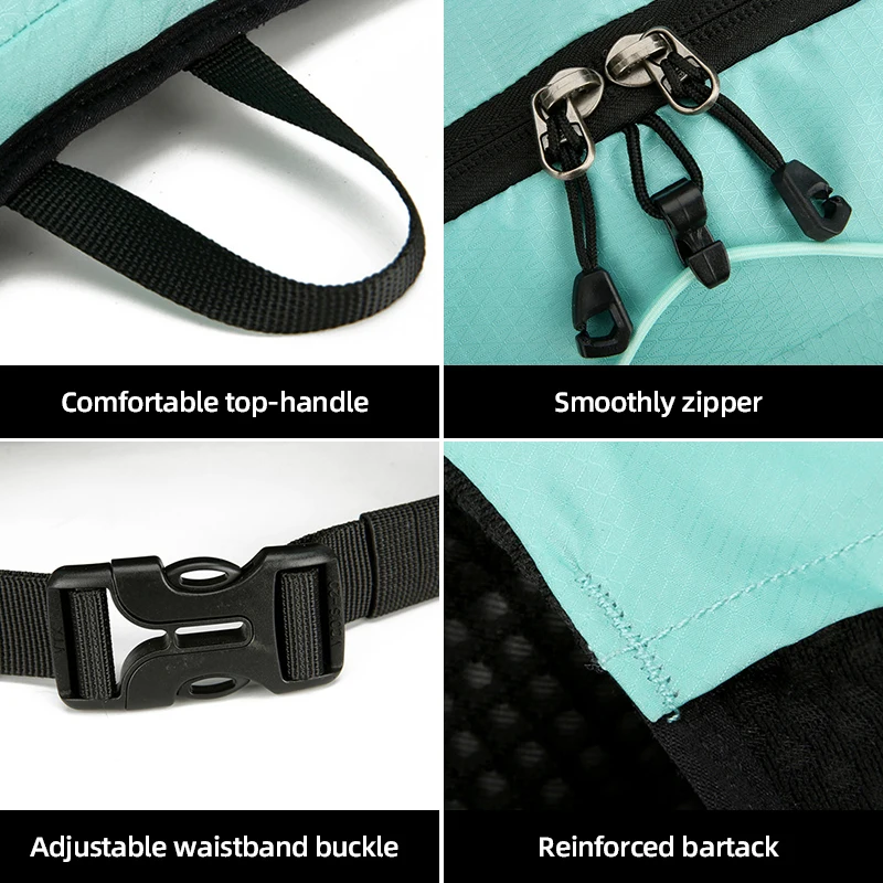 Mochila de hidratación ultraligera para correr, senderismo y ciclismo - imagen 5