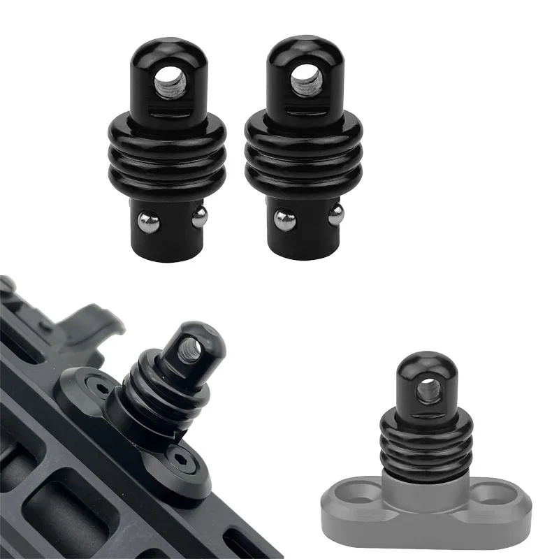 Adaptadores QD giratorios de desmontaje rápido KeyMod/M-LOK para eslinga - imagen 2
