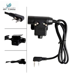 Auricular PTT Táctico Kenwood ICOM YAESU – Airsoft Caza
