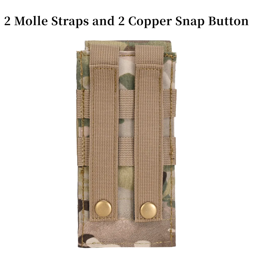 Funda MOLLE con solapa para cargador M4 5,56, munición pila simple - imagen 3