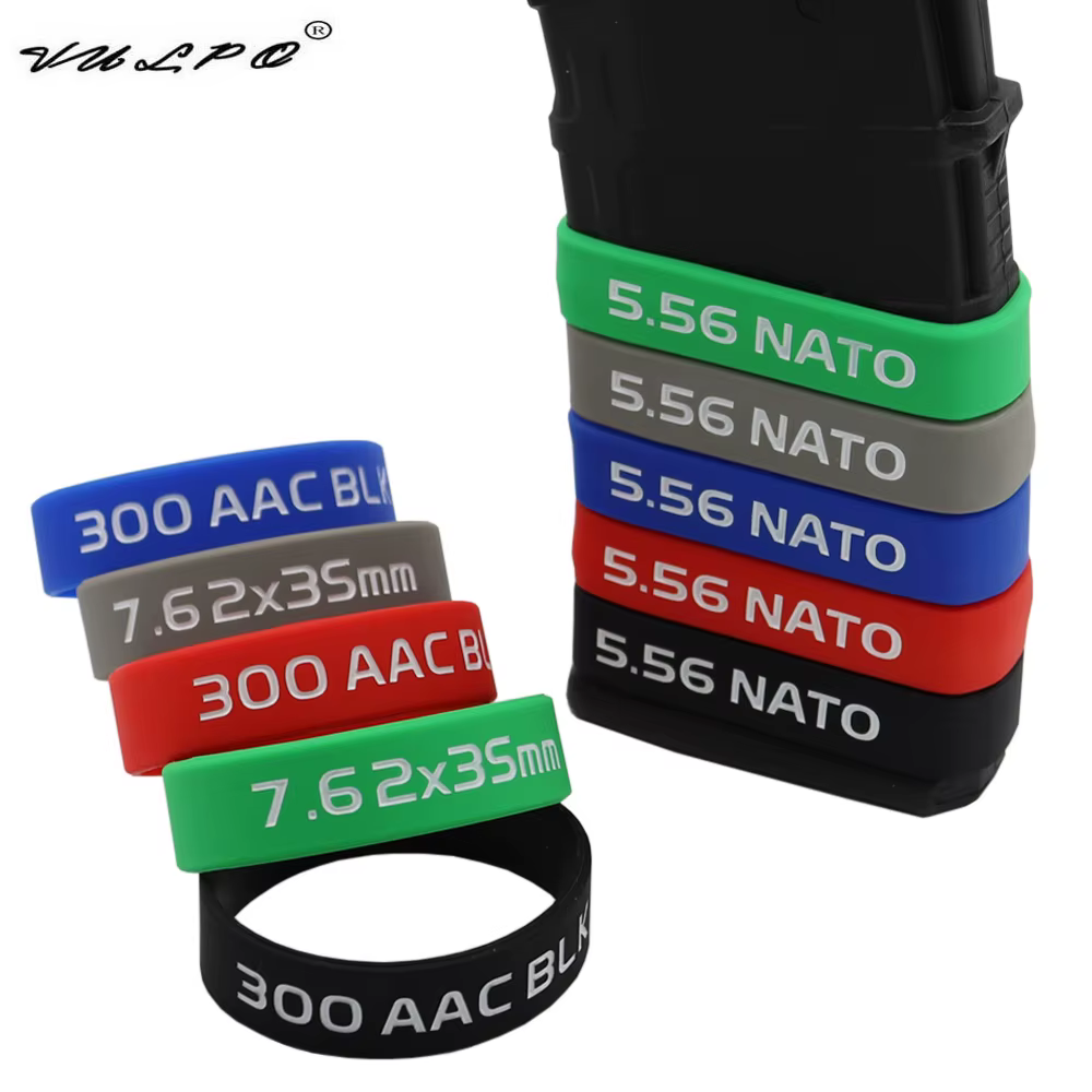 Banda elástica VULPO plataformas rifle airsoft táctico 5.56 7.62 .300 Blackout - imagen 3