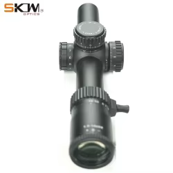SKWoptics Mira telescópica para rifle con montura CNC y retícula táctica