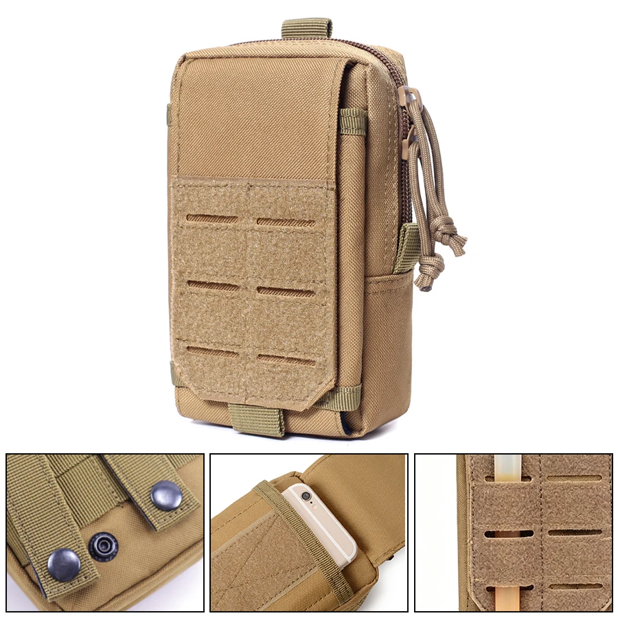 Bolsa MOLLE para mochila – Cinturón táctico de expansión universal - imagen 5