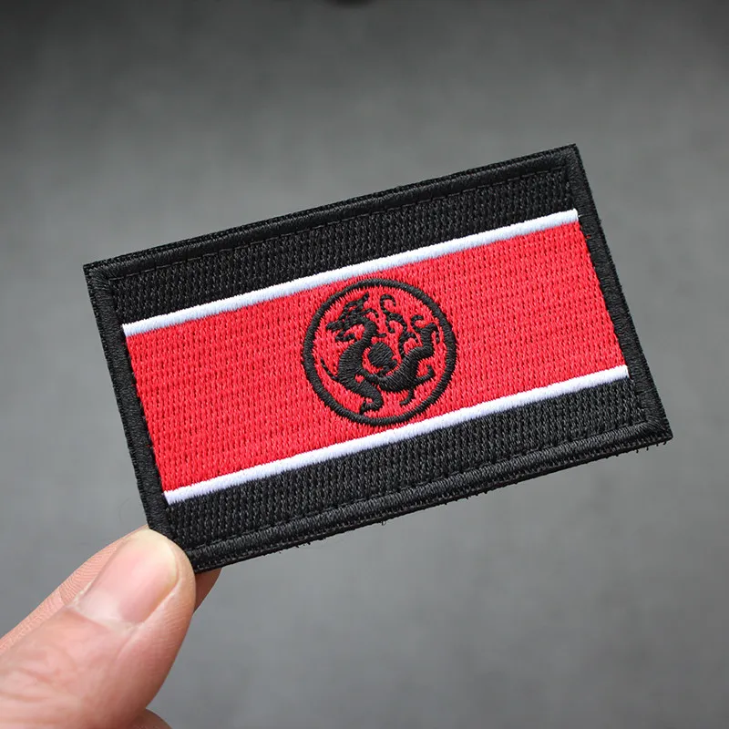 Parche bordado de dragón estilo tótem para insignia de brazo exterior - imagen 2