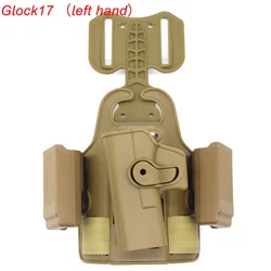 Funda táctica para cargador de pierna izquierda/derecha para Glock