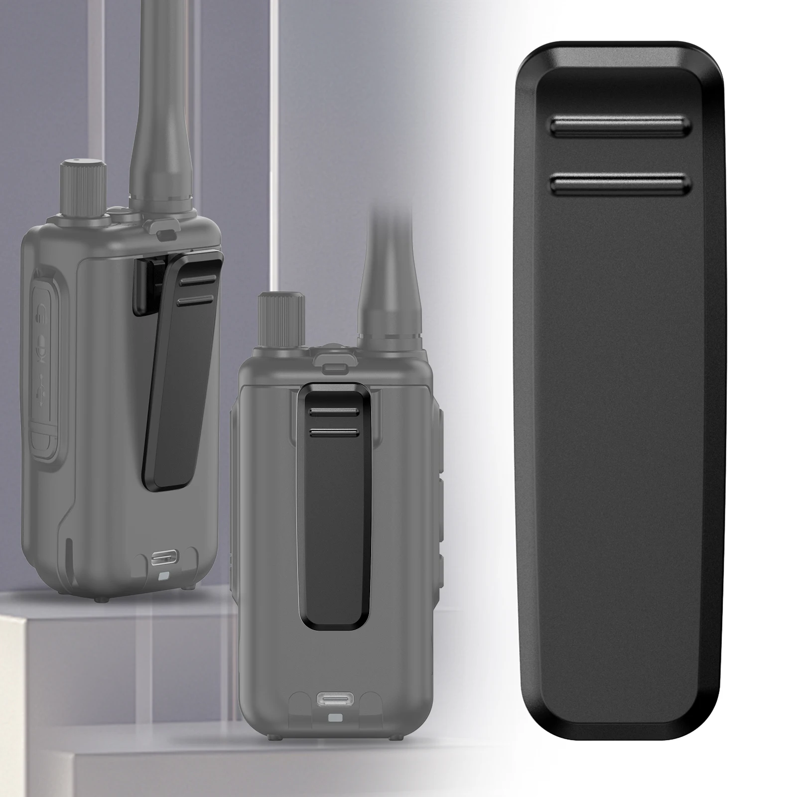 Baofeng UV-5R Mini clip de cinturón para radio portátil - imagen 4