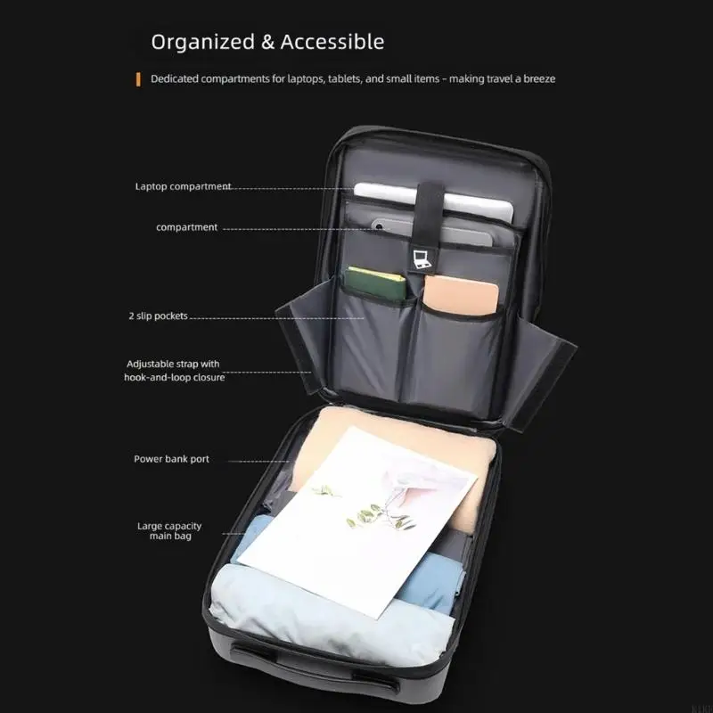 Bolsa transporte táctica para portátil con carcasa rígida - imagen 4