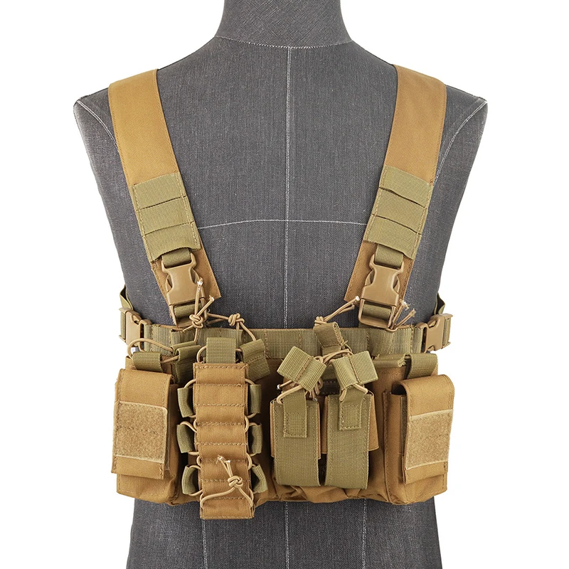 Chaleco táctico D3 CS MOLLE ripstop para airsoft y outdoor - imagen 2