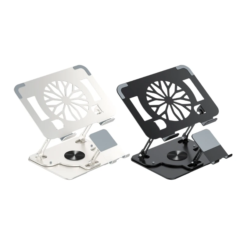 Soporte plegable y giratorio 360° en escritorio