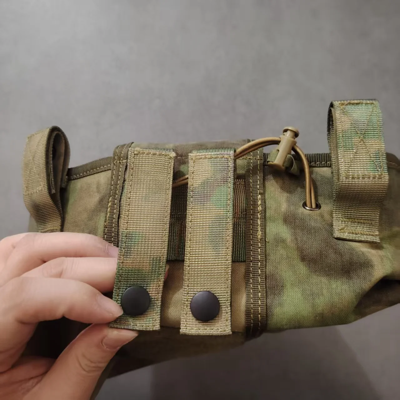 ATFG Green Ruins bolsa táctica plegable camuflaje para reciclaje - imagen 3