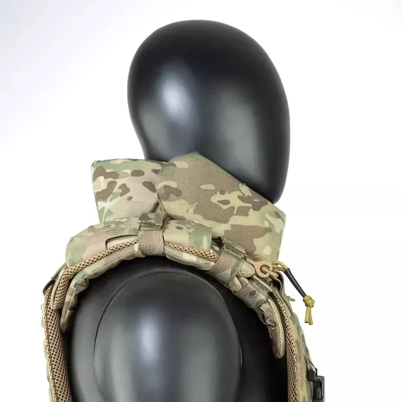 Protector de cuello táctico ajustable para caza y tiro - imagen 4