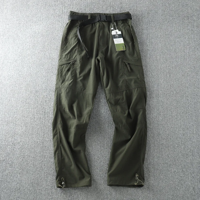 Pantalón cargo impermeable para hombre de secado rápido y senderismo