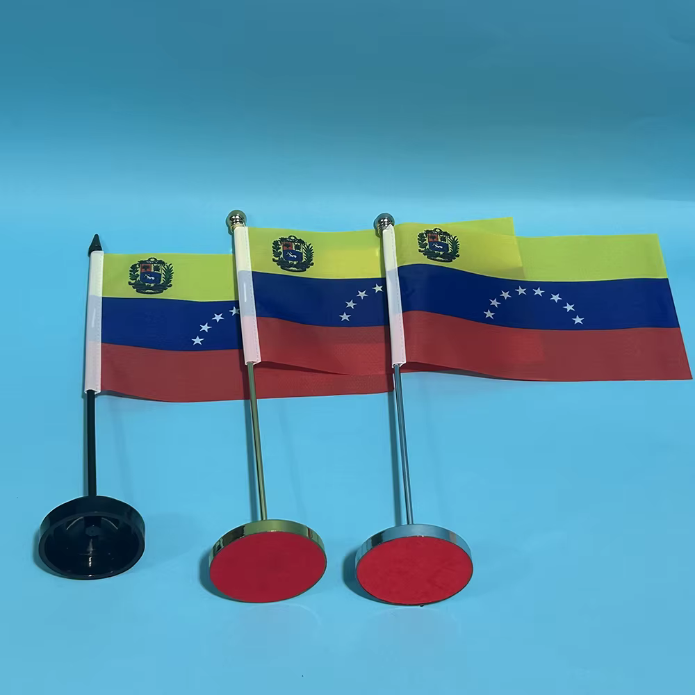 SKY Bandera nacional Venezuela de escritorio en poliéster - imagen 2