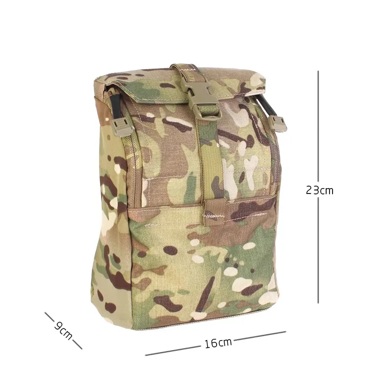 Vista frontal de la bolsa PEWTAC GP multifunción 9X7X3 versión marítima