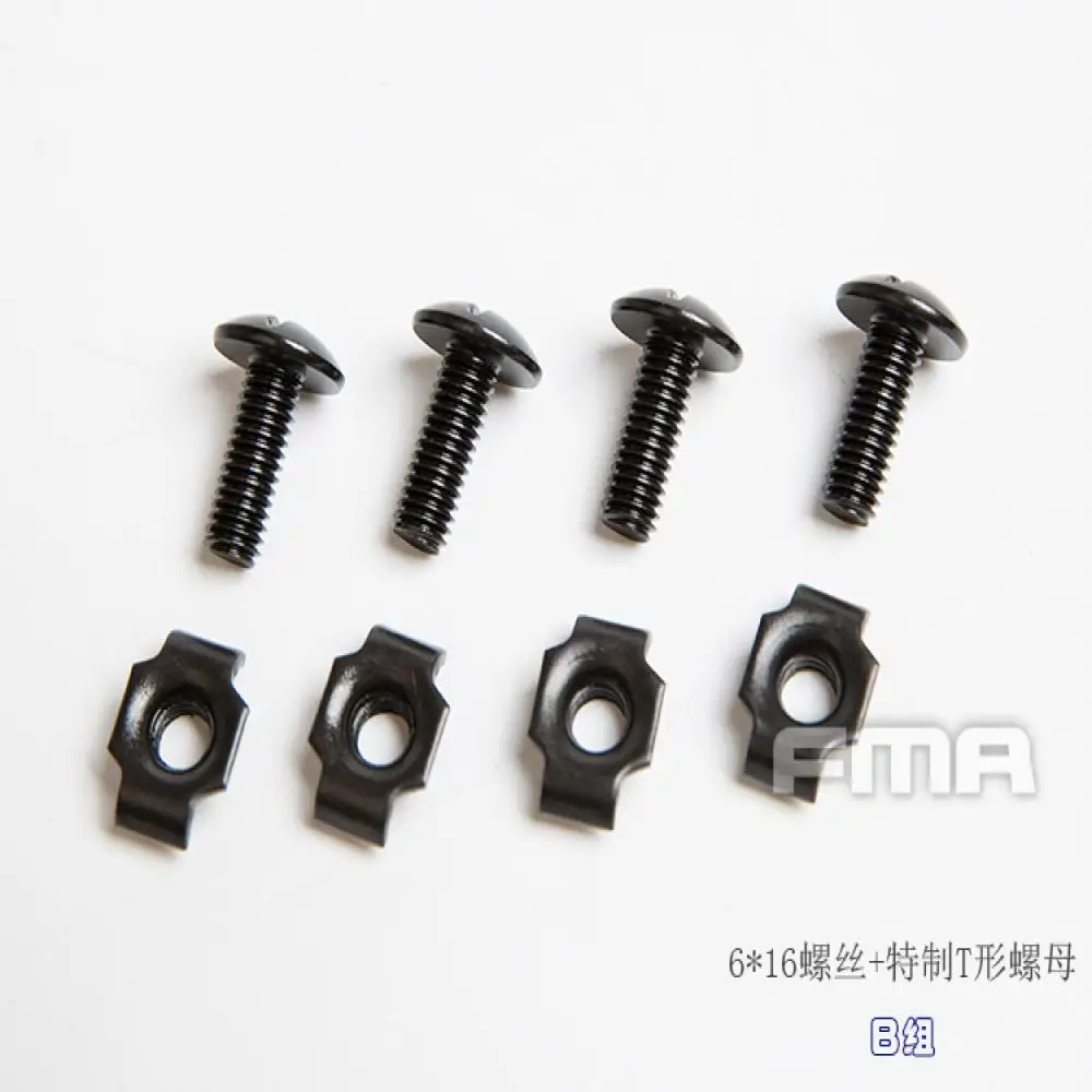 NY5 Tornillos para riel de casco táctico – fijación correa - imagen 4