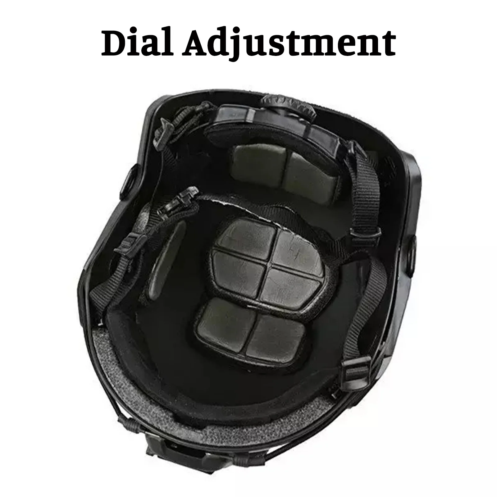 Casco táctico airsoft con máscara de cobertura completa para juego - imagen 3