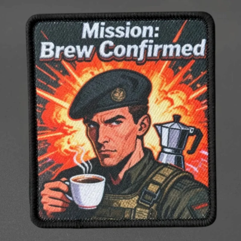 Parche “Mission Brew” con cierre de gancho y bucle