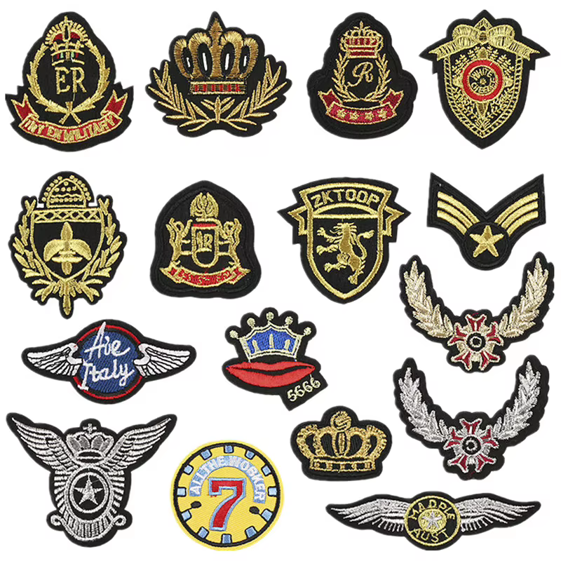 Ejército de la Corona Parche bordado militar insignia plancha - imagen 3