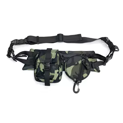 Riñonera táctica bolso de pecho desmontable porta zapatillas