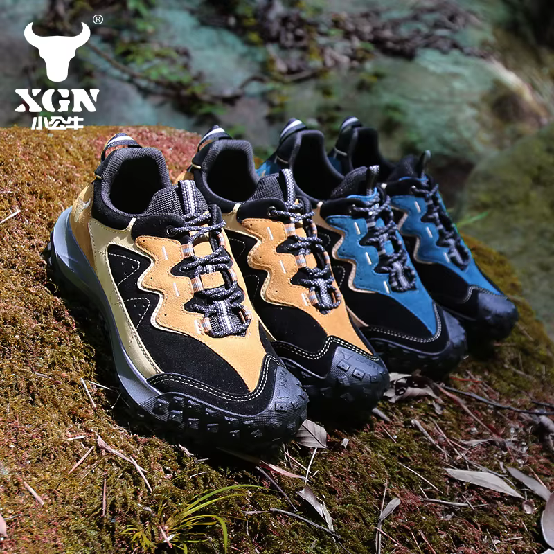 XGN Botas tácticas de piel impermeables para senderismo y caza - imagen 3