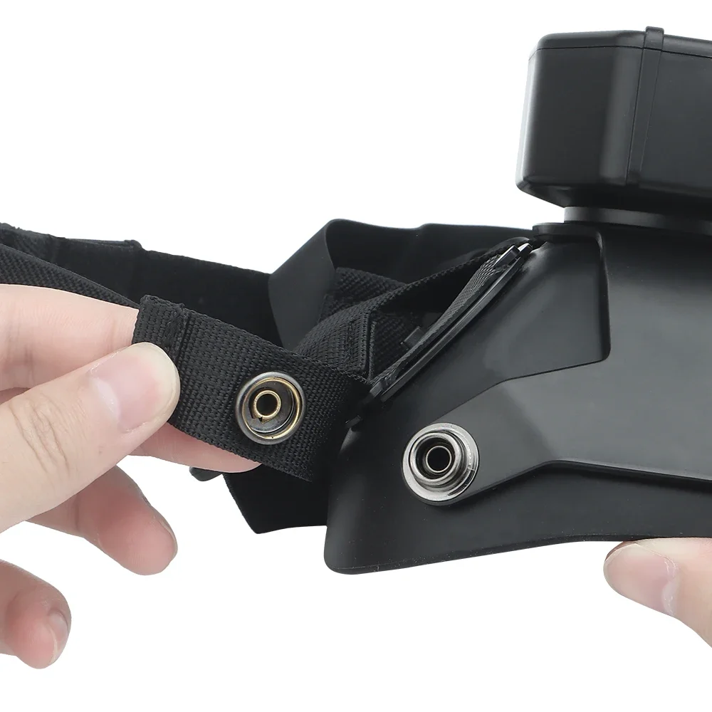 Máscara de media cara para paintball y airsoft – protección facial - imagen 3