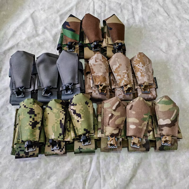 Bolsa táctica porta granadas en camuflaje AOR1 y AOR2 para MOLLE - imagen 4