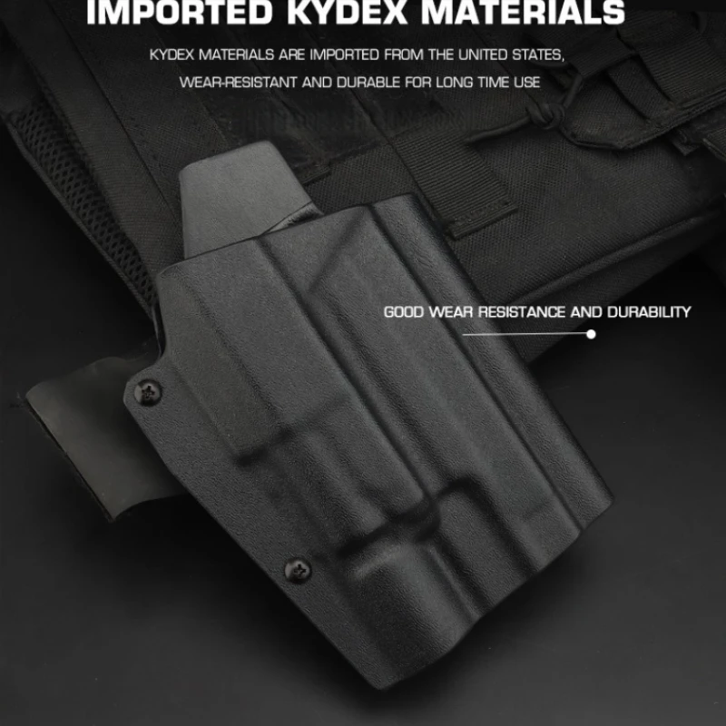 Fundas tácticas Kydex Sig Sauer P226 – Luz X300, liberación rápida - imagen 5