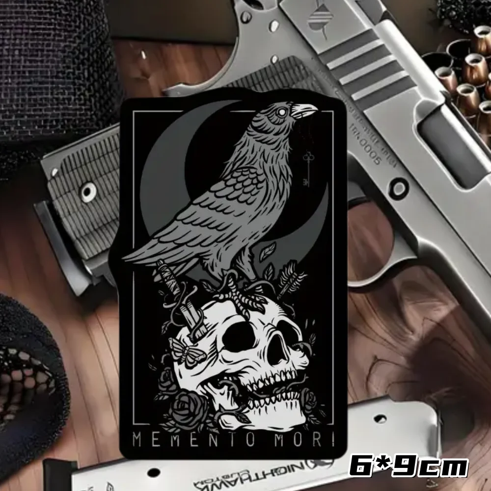 Parche Memento Mori - detalles