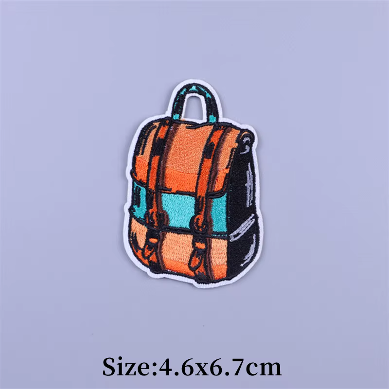 Parche bordado termoadhesivo aventura para mochila, ropa y montañismo - imagen 2