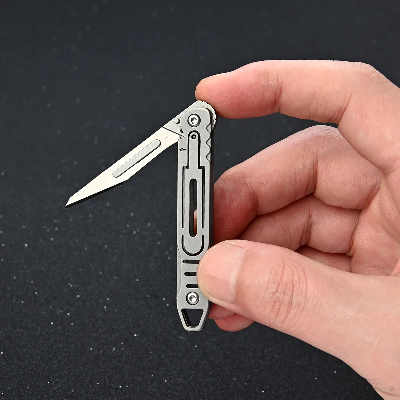 Cuchillo plegable EDC para exteriores