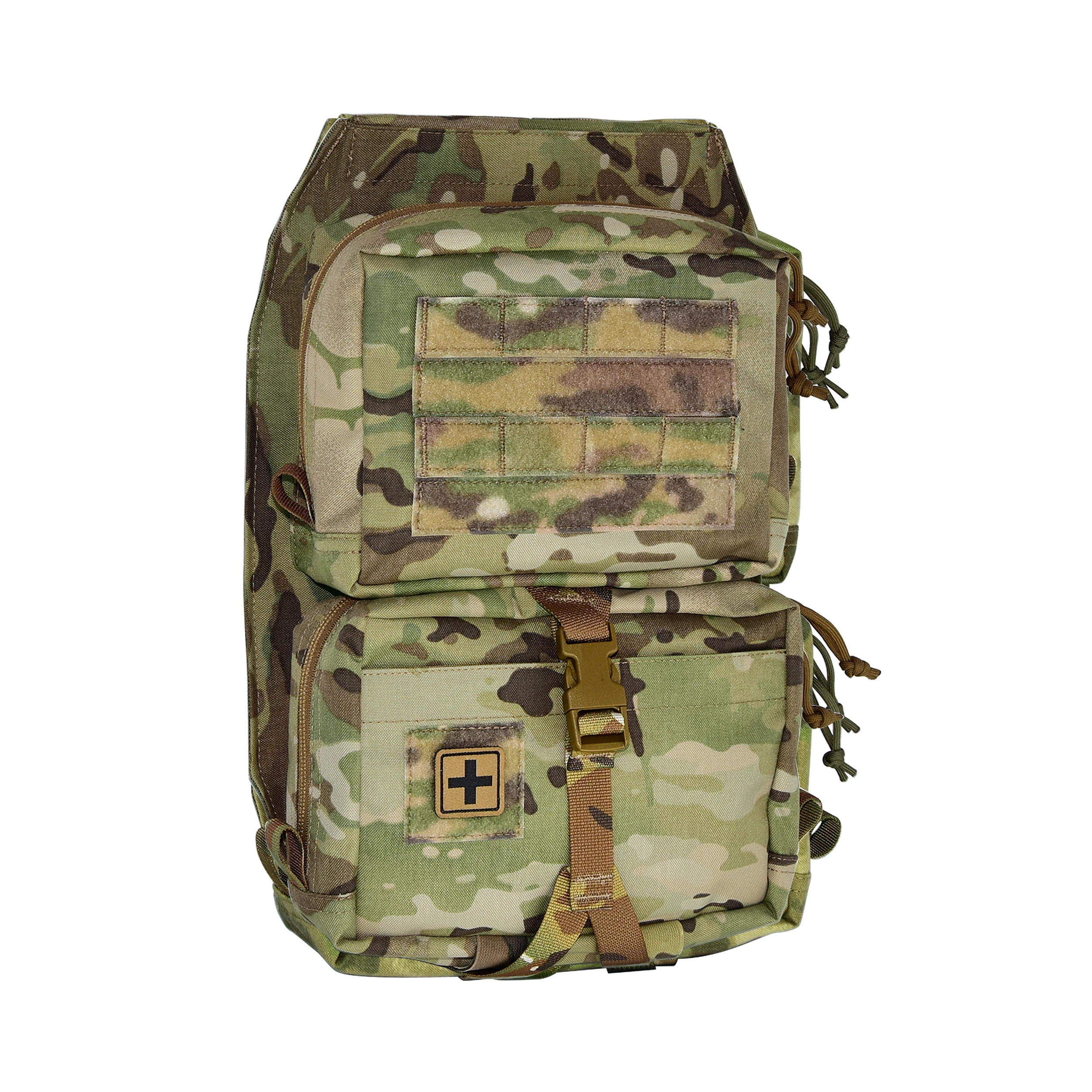 Bolsa táctica trasera MOLLE desmontable liberación rápida portaplaca - imagen 2