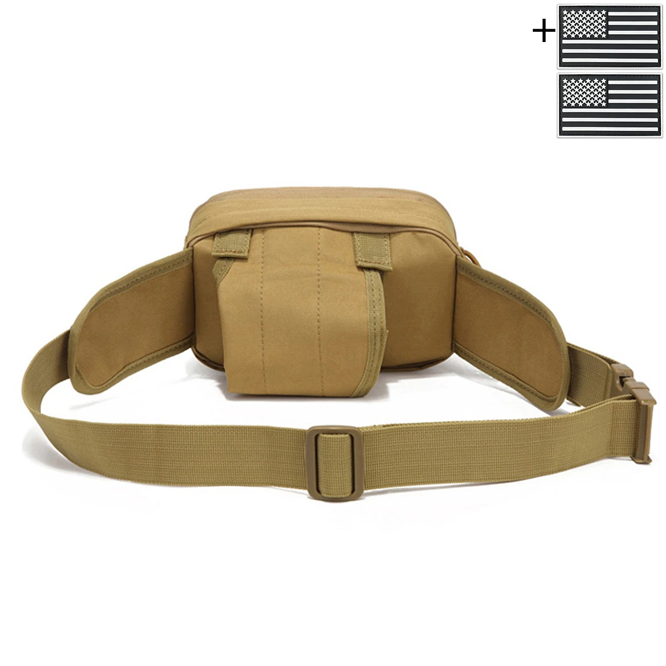 Bolsa táctica de cintura para porte oculto y caza - imagen 2