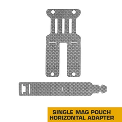 Porta cargadores MOLLE horizontal táctico para cinturón