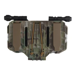 Kit táctico MOLLE para portaplacas con brújula militar y GPS