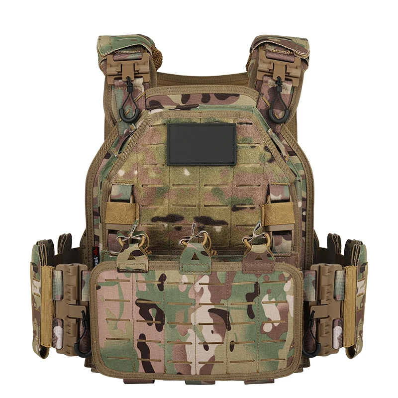 Chaleco táctico MOLLE ligero SWAT corte láser liberación rápida