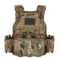 Chaleco táctico MOLLE ligero SWAT corte láser liberación rápida