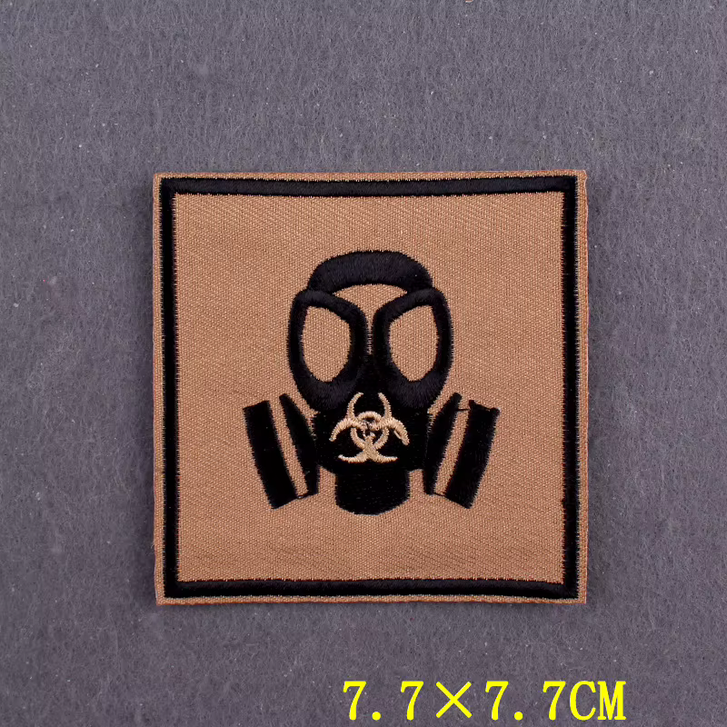 Parche bordado símbolo nuclear Chernobyl estilo Stalker táctico - imagen 4