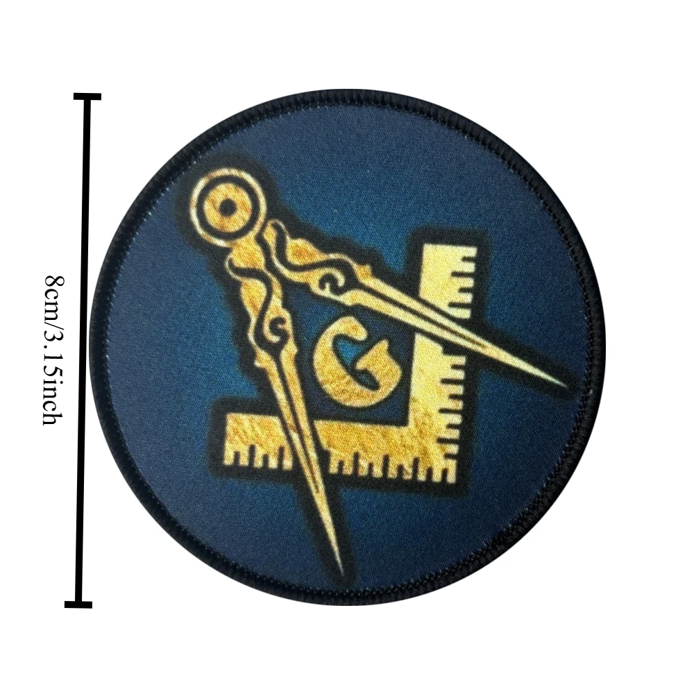 Vista del diseño compás y escuadra