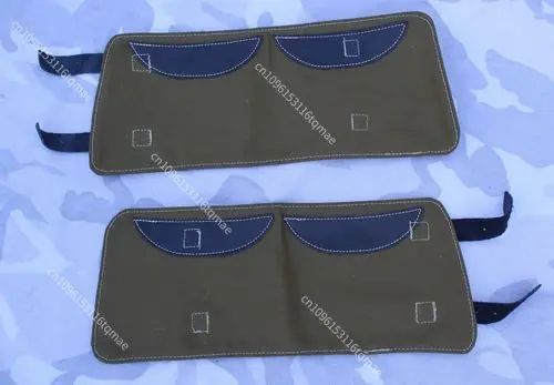 Leggings tácticos de lona soldado montaña alemán WWII para outdoor - imagen 4