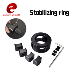 Jinming M4 anillo estabilizador táctico con adaptador de rosca