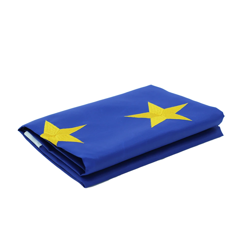 Bandera UE de nailon 210D bordada, resistente y duradera - imagen 5