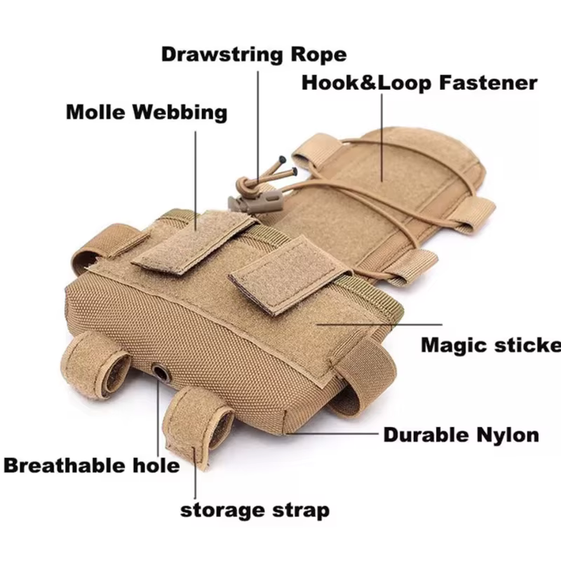 BOOIU Bolsa de peso para casco MK1 – Contrapeso táctico compacto - imagen 3