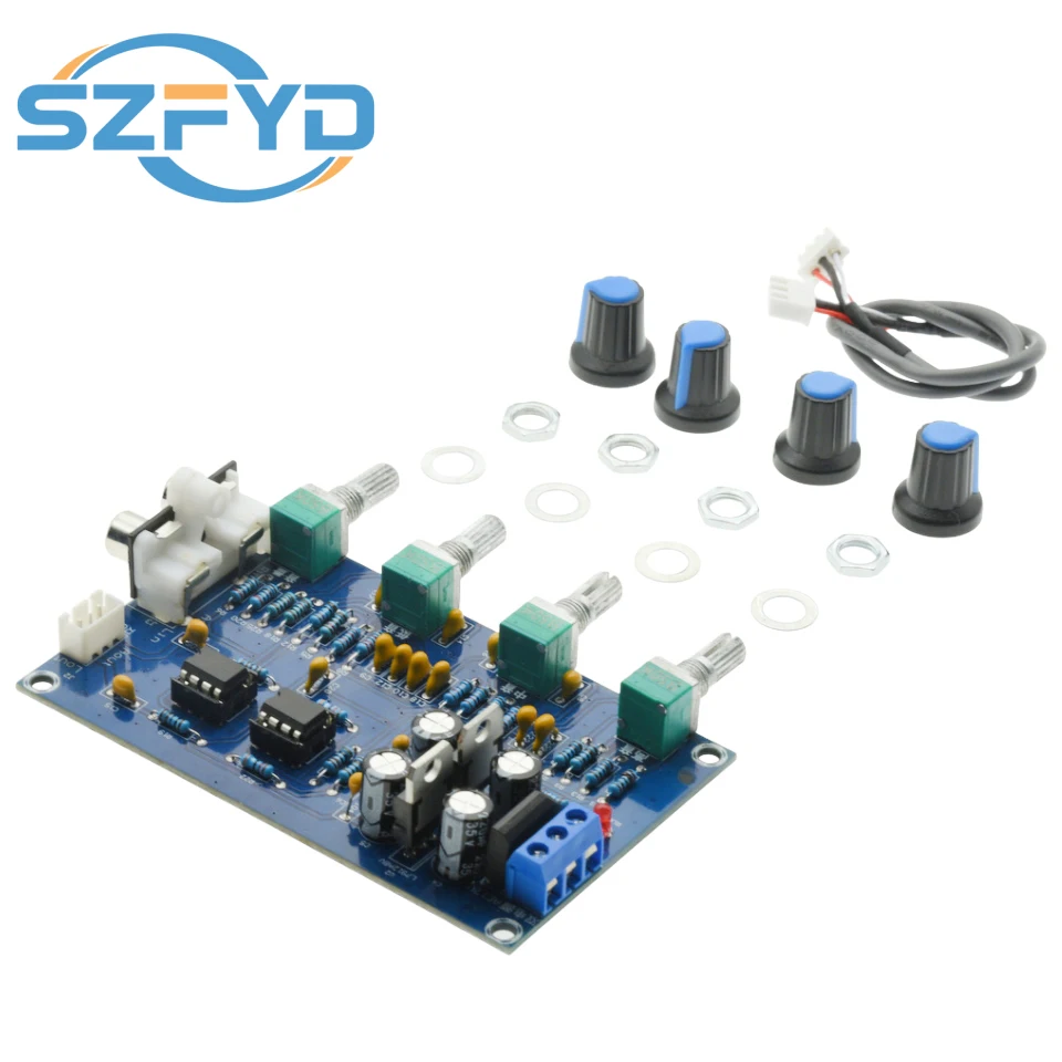 XH-M164 NE5532 Placa de preamplificador con ecualizador de audio - imagen 3