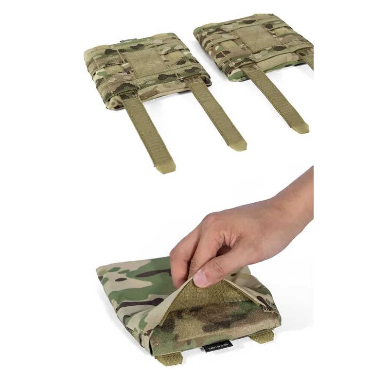 Bolsa panel lateral MOLLE 6x6 para chaleco táctico auxiliar - imagen 4