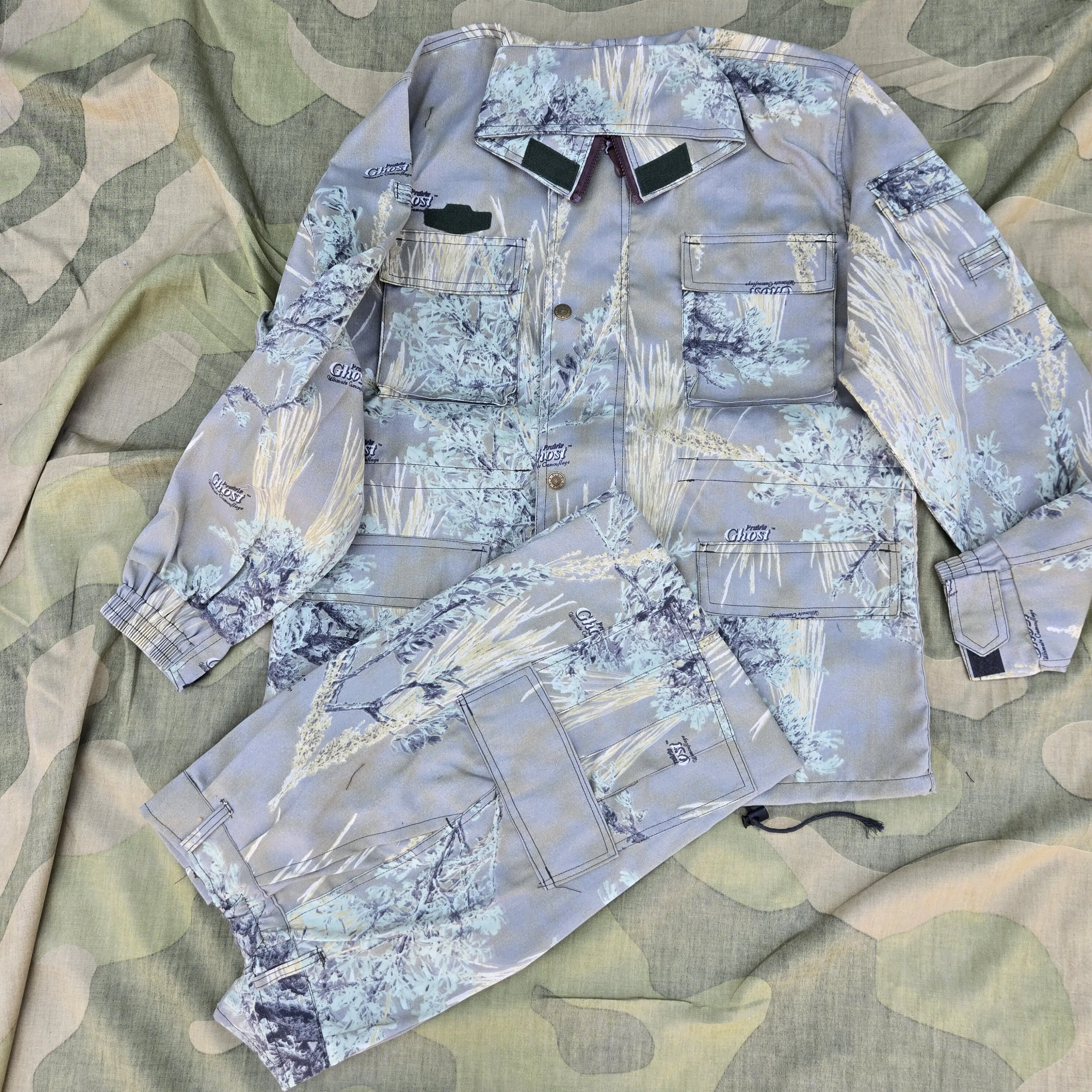 Conjunto de camuflaje táctico gris para hombre – Pantalón de asalto - imagen 2