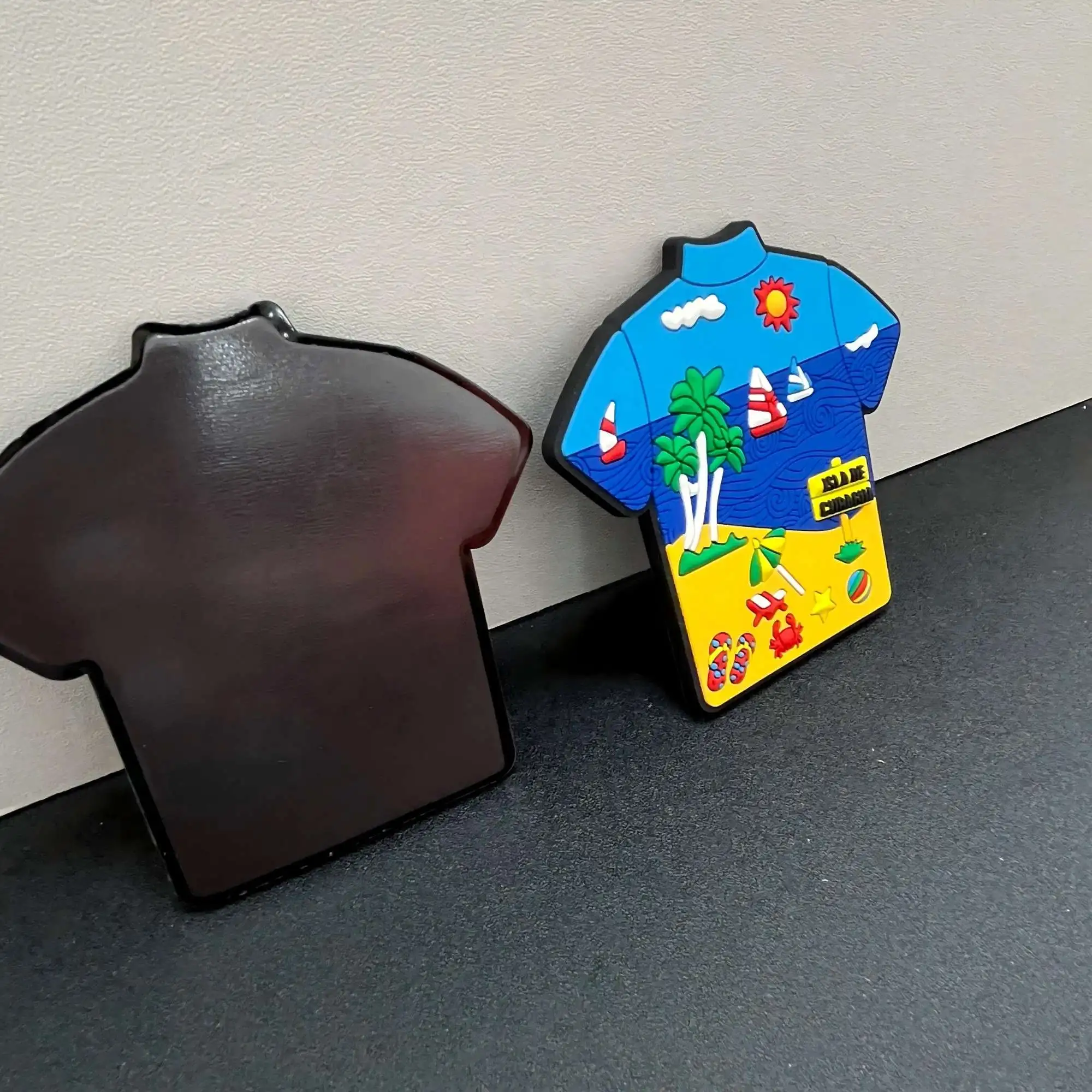Imán de nevera 3D con logo personalizado – Recuerdo publicitario - imagen 2