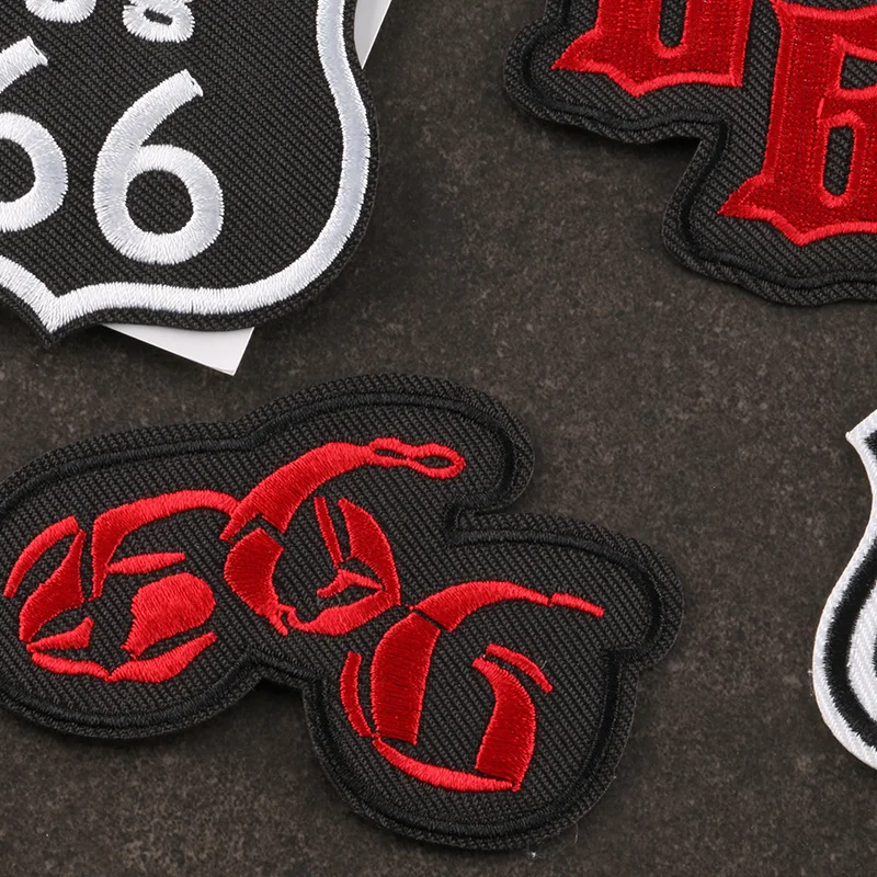 Parche termoadhesivo bordado emblema Marca de la Bestia para gorra - imagen 3